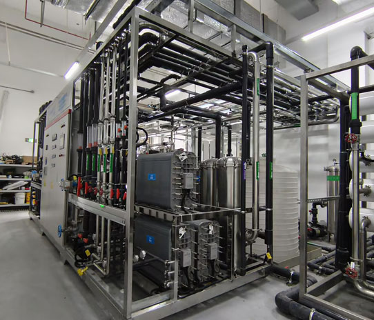 广州**11吨／时的纯水项目安装