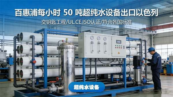百惠浦超纯水设备出口以色列